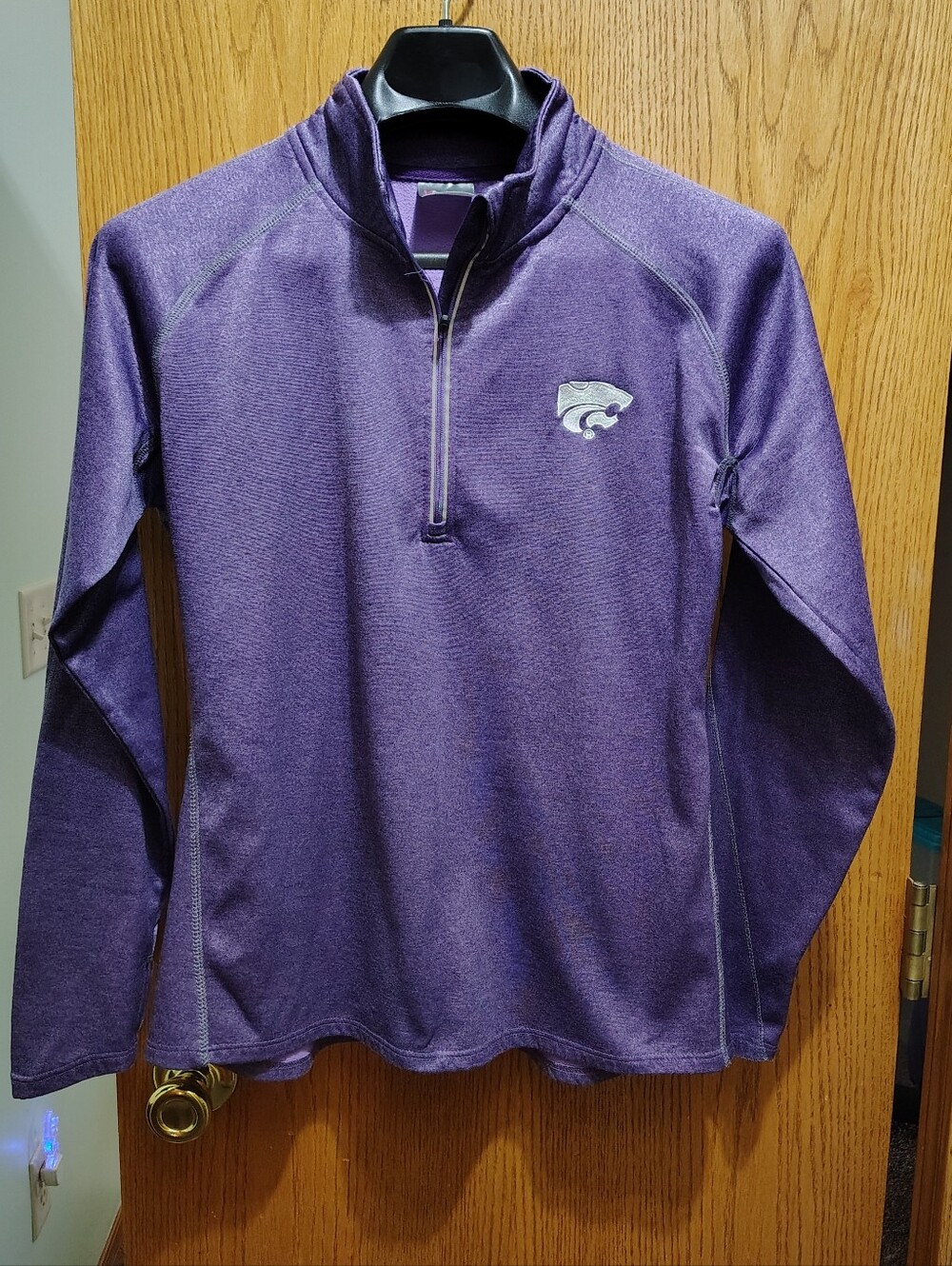 Knights Apparel Purple Quarter-Zip Women's Pullover